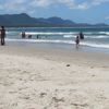 Santa Catarina, Barra da Lagoa beach, bay view