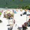 Santa Catarina, Matadeiro beach, parasols