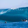 Tahiti, Teahupoo beach, swell