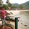 Tioman, Salang beach, stones