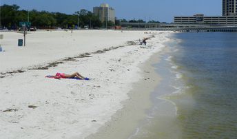 USA, Mississippi, Biloxi beach