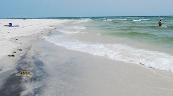 USA, Mississippi, Ship Island, beach