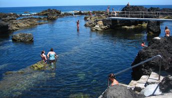 Azores, Terceira, Biscoitos beach