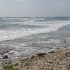 Cayman Brac public beach, stones