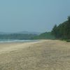 Goa, Galgibaga beach, view to north