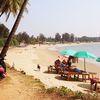 Goa, Patnem beach, north end