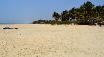 India, Goa, Benaulim beach