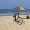 India, Goa, Betalbatim beach, sand