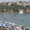 India, Goa, Dona Paula beach, flea market