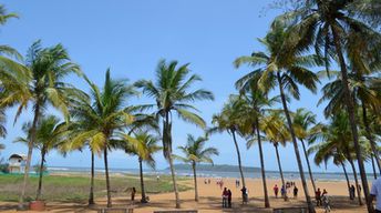 India, Goa, Miramar beach