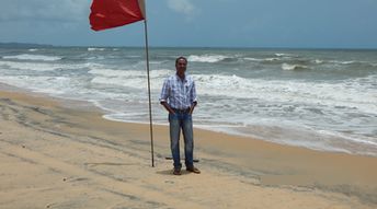 India, Goa, Mobor beach