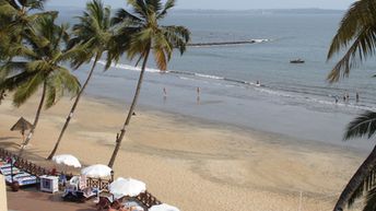 India, Goa, Vainguinim beach