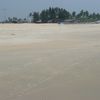 India, Goa, Varca beach, wet sand