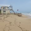 India, Goa, Velsao beach, lifeguard tower