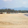 India, Majali beach, boats