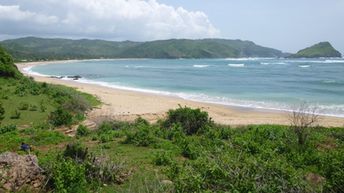 Indonesia, Lombok, Are Guling beach