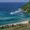 Indonesia, Lombok, Are Guling beach, west end
