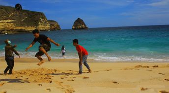 Indonesia, Lombok, Bilasayak beach