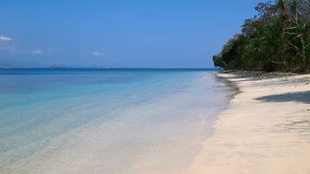 Indonesia, Lombok, Gili Nanggu island, beach
