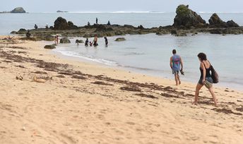 Indonesia, Lombok, Kuta beach