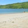 Indonesia, Lombok, Kuta beach, sand