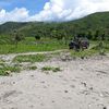 Indonesia, Lombok, Lancing beach, fields