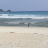 Indonesia, Lombok, Mekaki beach, sand