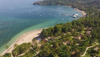 Indonesia, Lombok, Senggigi beach