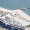 Kuwait, Hilton beach, aerial view