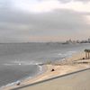 Kuwait, Mangaf beach, view from Hilton