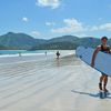 Lombok, Selong Belanak beach, surf