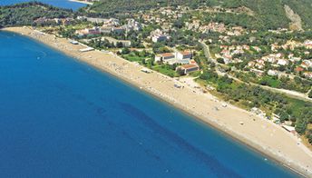 Montenegro, Becici beach