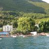 Montenegro, Denovici beach, view from water