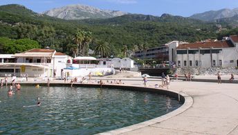 Montenegro, Igalo beach