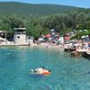 Montenegro, Mirista beach, clear water