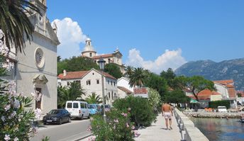 Montenegro, Prcanj beach