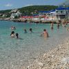 Черногория, Пляж Утеха, кромка воды