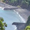 Sao Miguel, Lombo Gordo beach, breakwaters