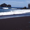 Sao Miguel, Mosteiros beach, wet sand