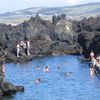 Terceira, Biscoitos beach, cliffs