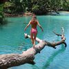 Vanuatu, Efate, Blue Lagoon beach, snag