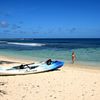 Vanuatu, Efate, Eratap beach, kayak