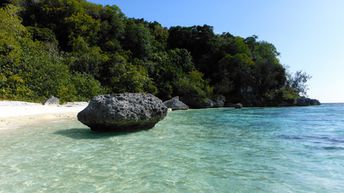 Vanuatu, Efate, Moso island, beach