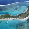 Vanuatu, Mystery island (Inyeug), aerial view