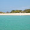 Venezuela, Cayo Borracho beach, view from water