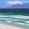 Cape Town, Bloubergstrand beach, waves
