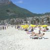 Cape Town, Camps Bay beach, sunbeds