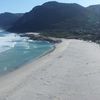 Cape Town, Scarborough beach, aerial view