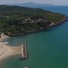 Formia, Gianola beach, east end