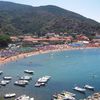 Giglio Campese beach, view from tower